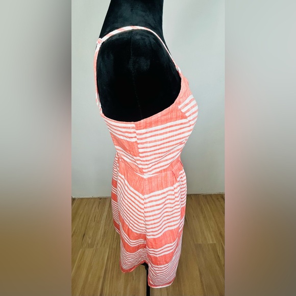 Old Navy Women’s Striped Adjustable Thin Straps Sleeveless Dress Medium - Picture 11 of 13